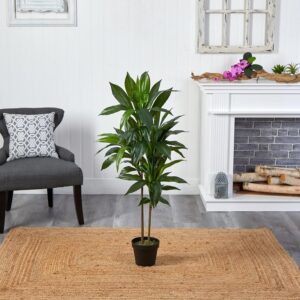 Nearly Natural Dracaena Plant,Artificial Plants, Home Decor, Indoor Plants, Office Decor, Faux Plants, Plant Care, Greenery, Interior Design, Low Maintenance Plants, Silk Plants, Decor Tips, Houseplants, Plant Styling, Lifelike Plants, Garden Serenity, https://gardenserenity.blog/